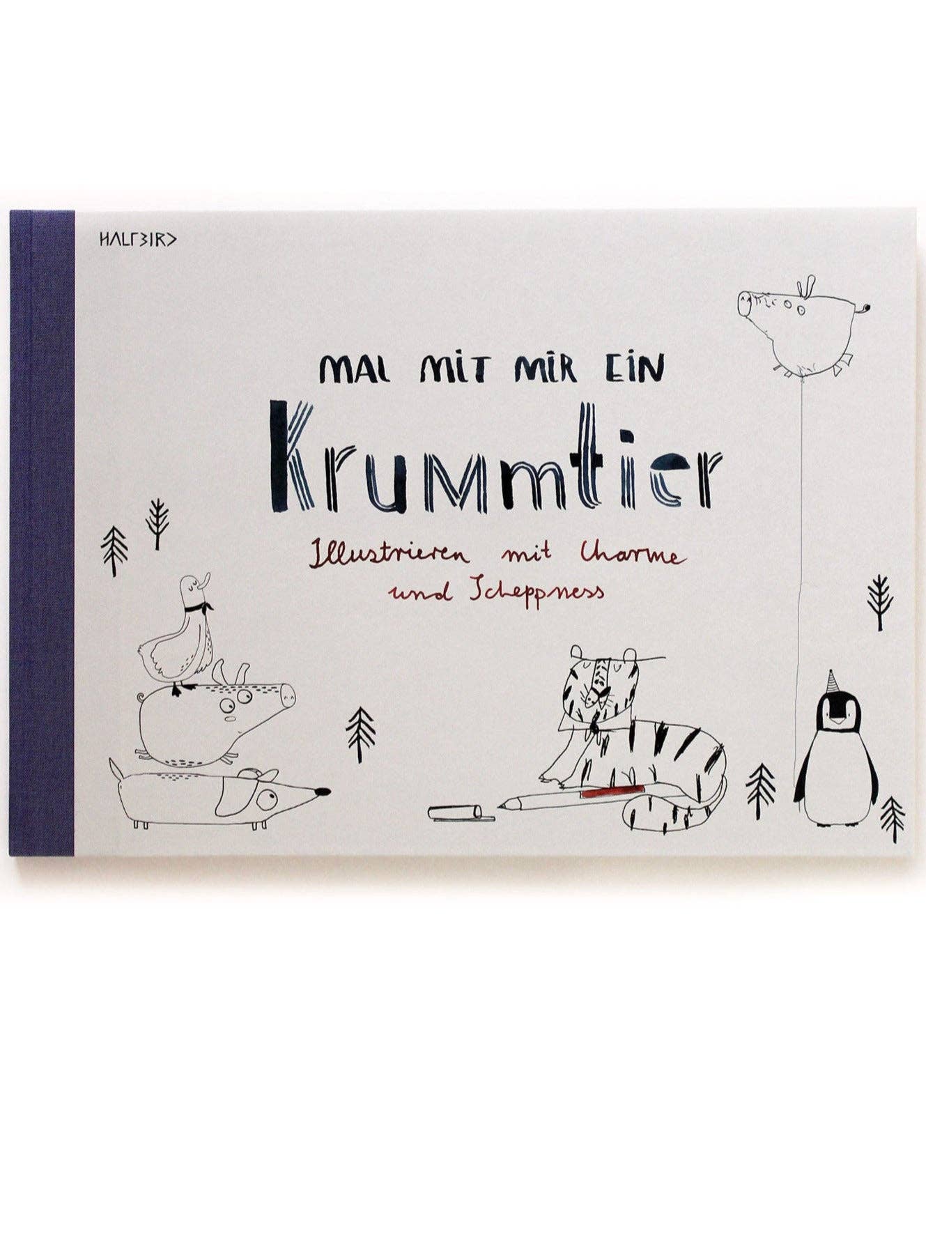 Halfbird Malen Schritt für Schritt | Krummtierbuch