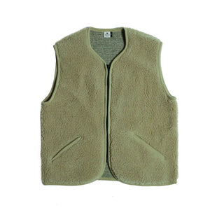 Alwero Kids Organic Wool Vest | Light Pistachio