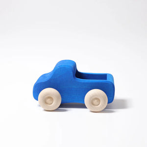 Grimm’s kleiner blauer Holzlastwagen, nachhaltiges Holzspielzeug für Kinder
