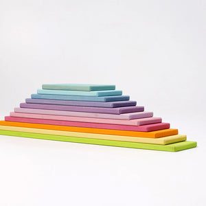 GRIMM'S Pastell Bauplatten 11-teilig