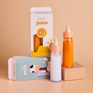 Tiny Harlow Puppen Fläschchen | Milch und Saft