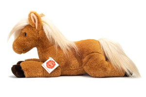 Teddy Hermann Plüschtier Pferd liegend 34 cm