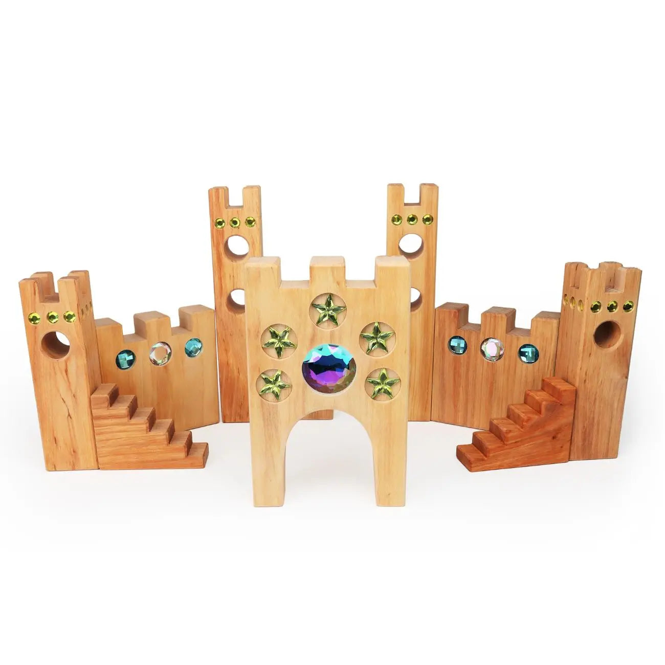 Bauspiel grosses Märchenschloss | 16 Teile