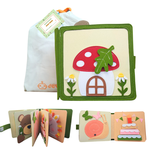 Livre d'activités Montessori Joymaxx | Maison Champignon
