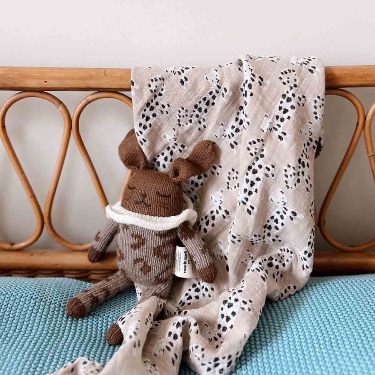 Rose in April  Muslin "Bianca" Löwe