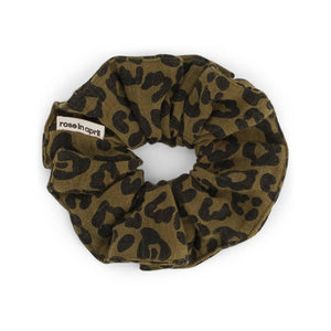 Rose in April Scrunchie "Chouchou" Leo Olive
