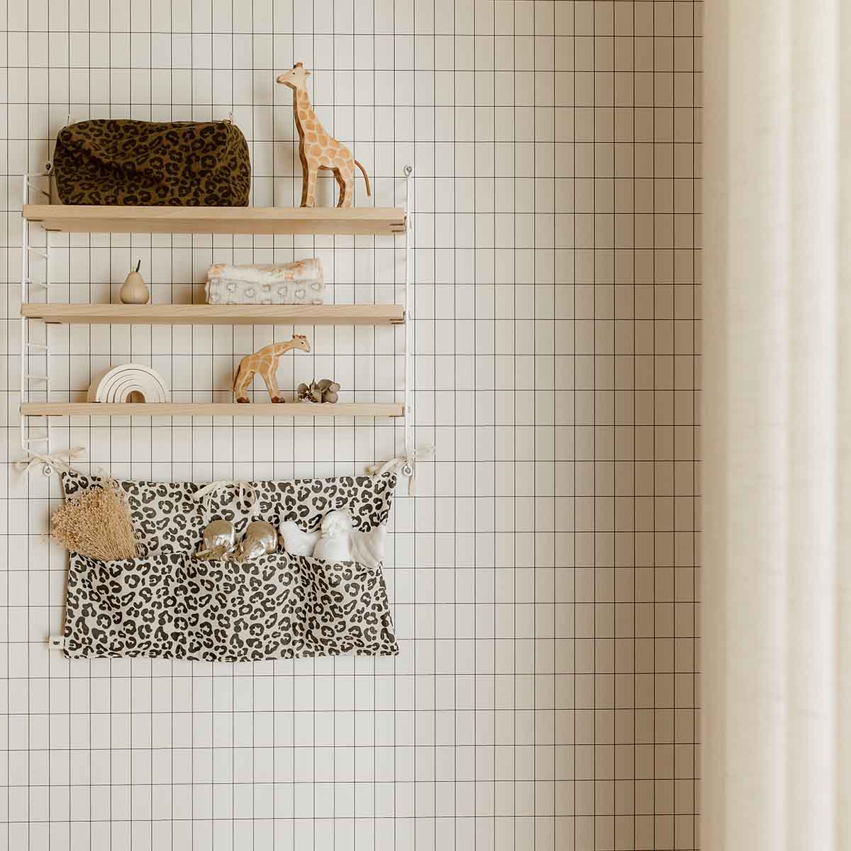 Rose in April Kosmetiktasche "Vic" Leo Oliv