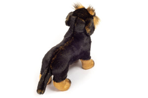 Teddy Hermann Plüschtier Rauhaardackel stehend 28 cm