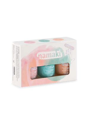 Namaki Kindernagellack 3er Set wasserbasiert | Summer Delights