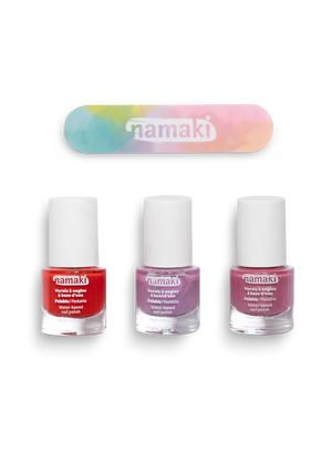 Namaki Kindernagellack 3er Set wasserbasiert | Eternal Roses