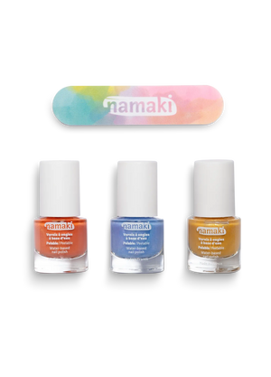 Namaki Kindernagellack 3er Set wasserbasiert | Sunset