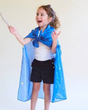 Sarah’s Silks Seidentuch | Sternennacht Blau