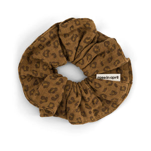 Rose in April Scrunchie "Leopard Kümmel"