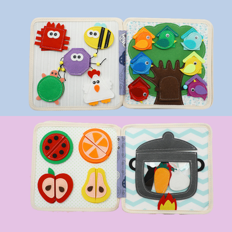 Joymaxx Montessori Beschäftigungsbuch Löwe