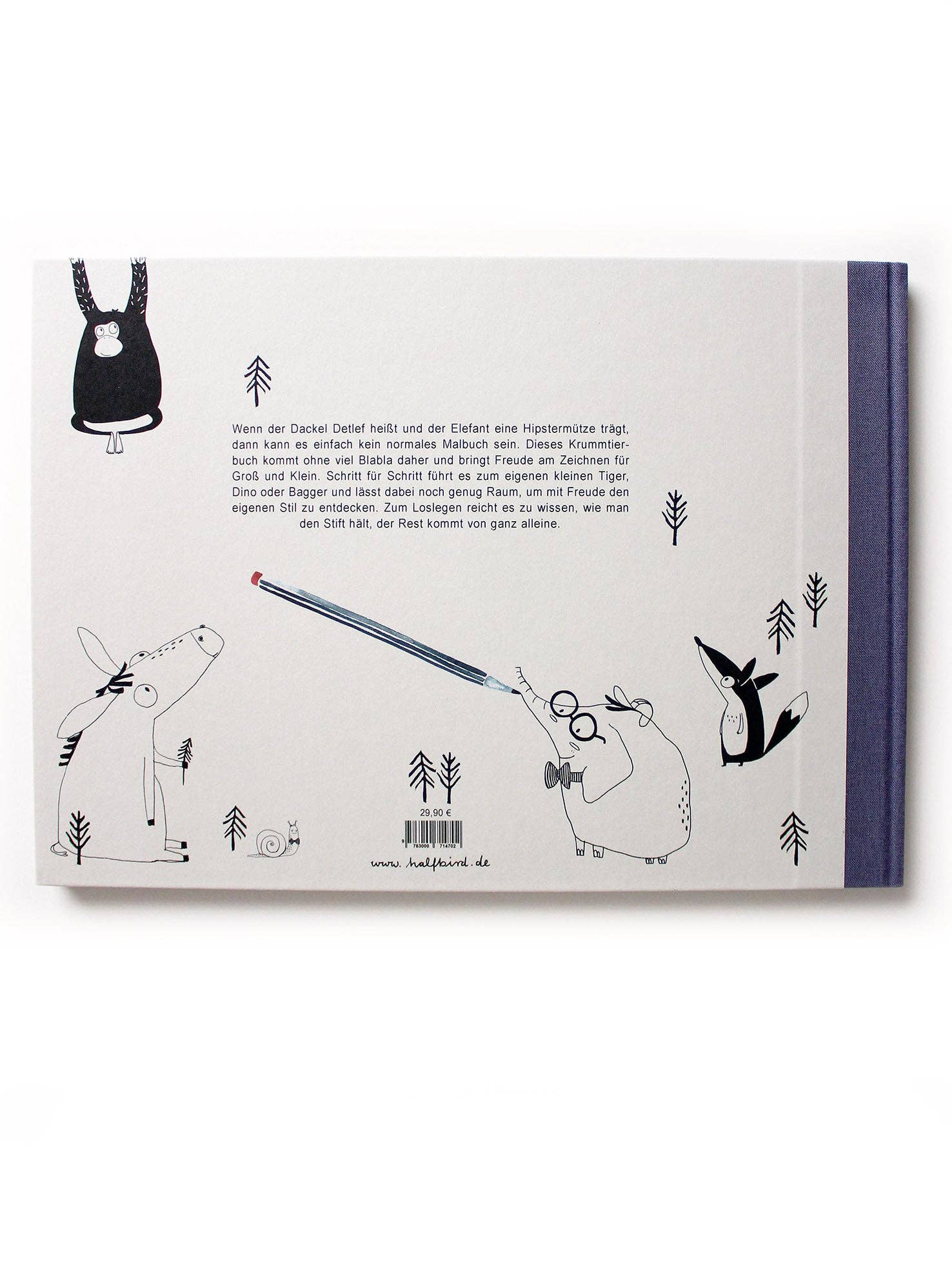 Halfbird Malen Schritt für Schritt | Krummtierbuch