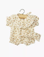 Minikane Babies Puppenkleider-Set Eva mit Strampler und Stirnband für 28 cm Puppen