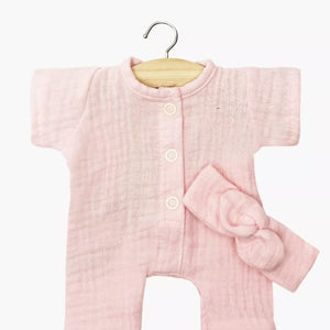 Minikane Babies Puppenkleid-Overall "Lili" Rosa
