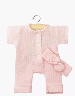 Minikane Babies Puppenkleid-Overall "Lili" Rosa