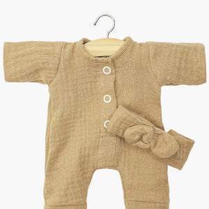 Minikane Babies Puppenkleid-Overall "Lili" Latte