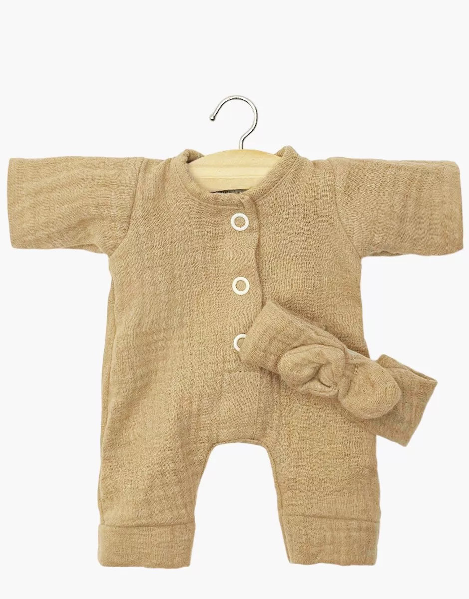 Minikane Babies Puppenkleid-Overall "Lili" Latte