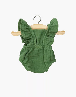 Minikane Puppen-Barboteuse Lou aus Baumwollgaze für Minikane Gordis 34 und 37 cm