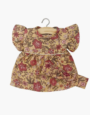 Robe de poupée Minikane Gordis avec bandeau « Daisy » | Autumn
