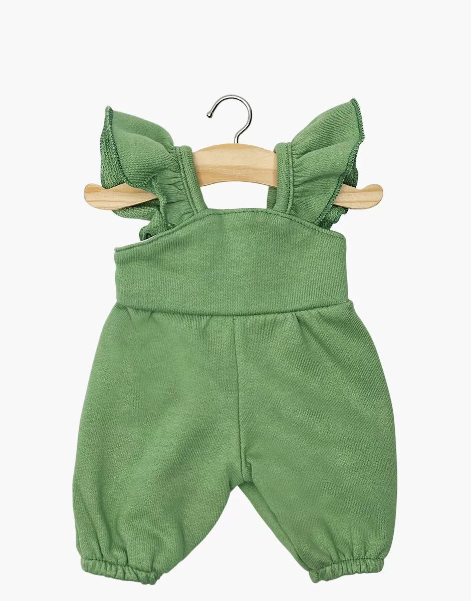 Minikane Puppen-Salopette Claudie Otie aus Molton für Minikane Gordis 34 und 37 cm