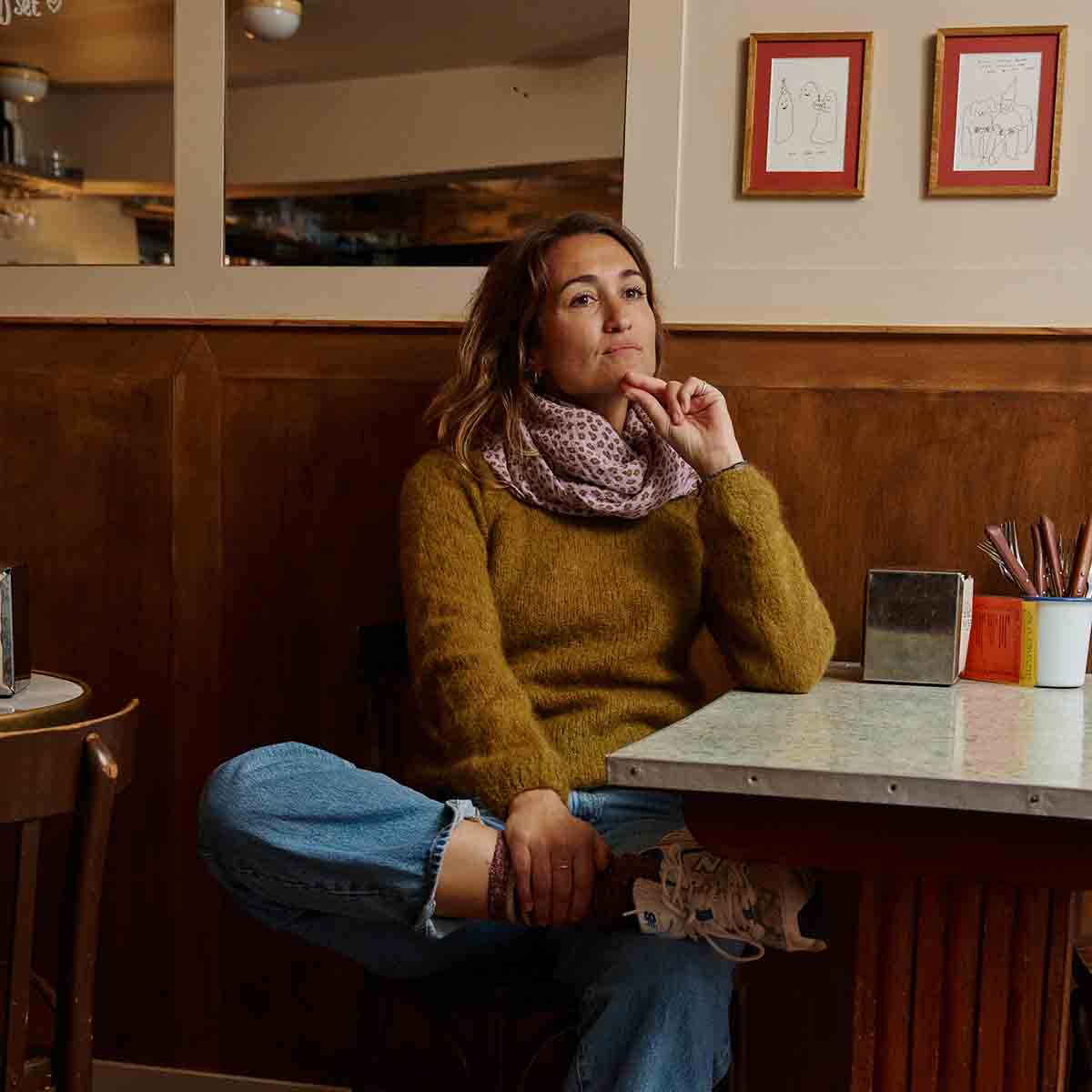 Rose in April Muslin  Leopard | Rose