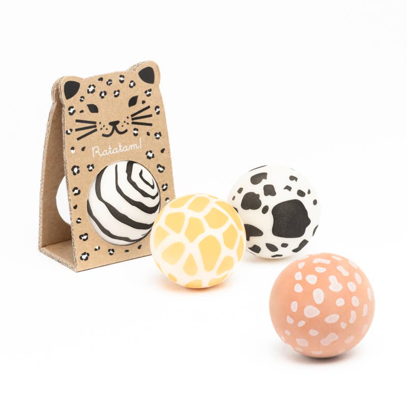 Ratatam Springball Flummi | Zebra