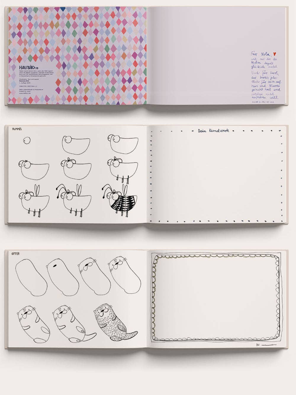 Halfbird Malen Schritt für Schritt | Krummtierbuch Teil 2