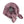 Rose in April lange en coton 70x70cm | Leo Rose