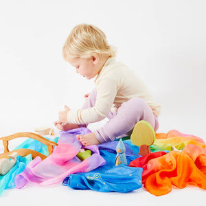 Sarah’s Silks Mini Seidentuch | Feuer