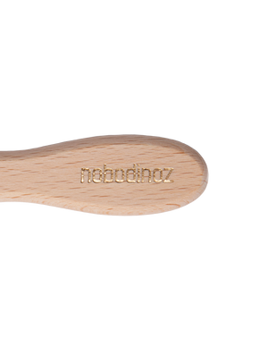 Nobodinoz Extra Weiche Baby-Haarbürste | Natural