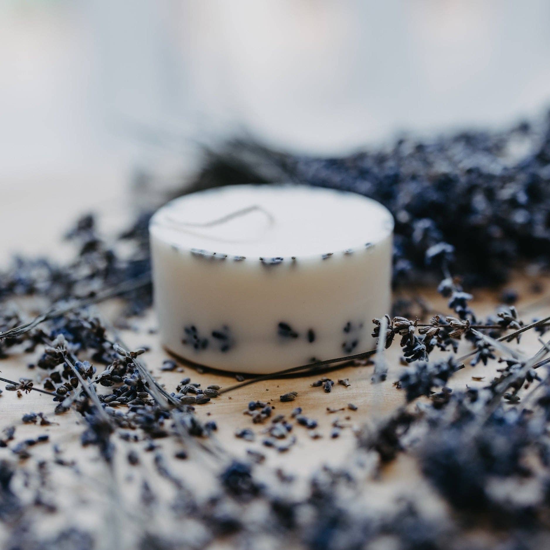 the Munio Mini Sojawachs Duftkerze -  Lavendel