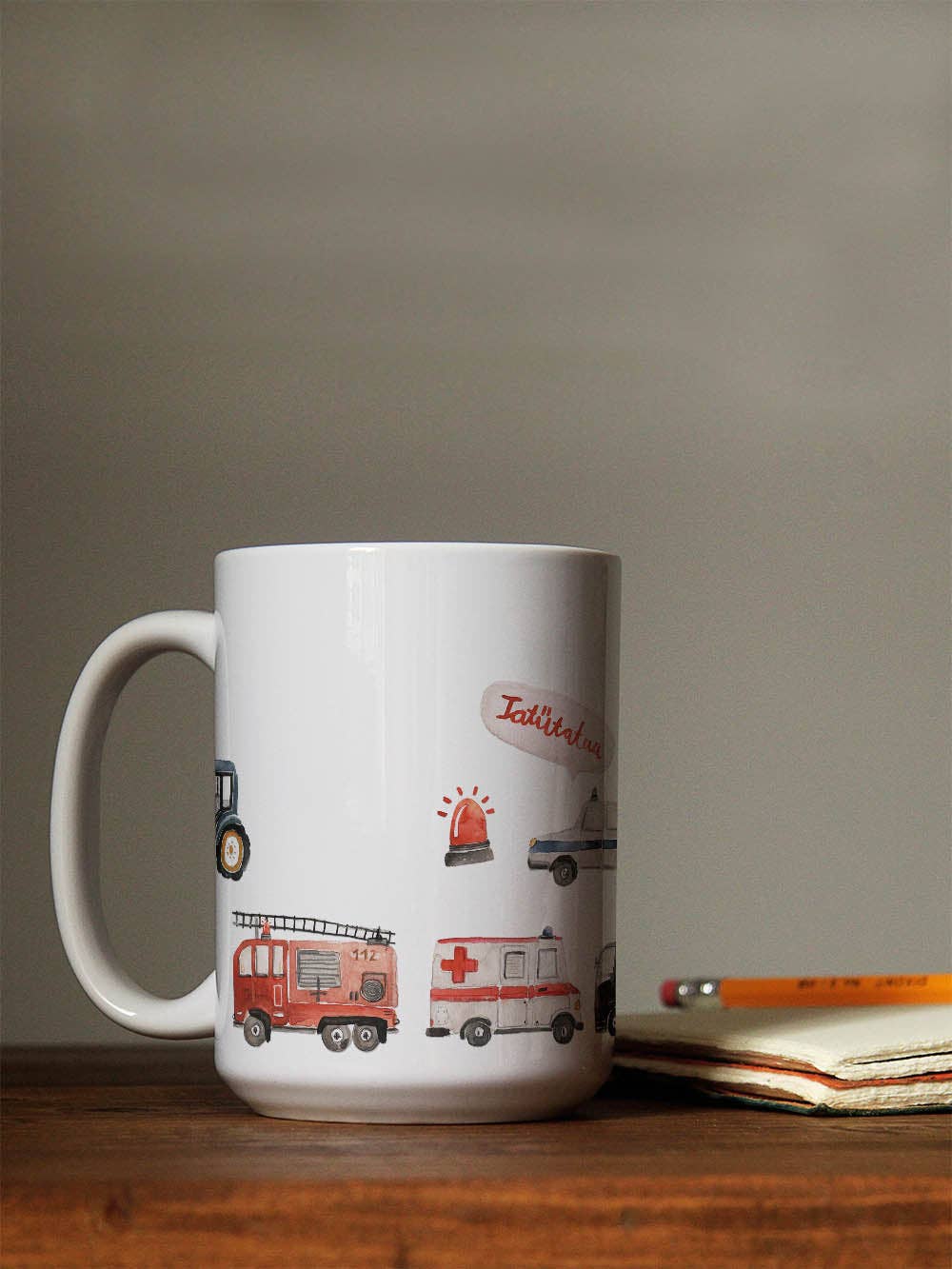 Halfbird Spülmaschinenfeste Sticker "Fahrzeuge" | Pocket Edition