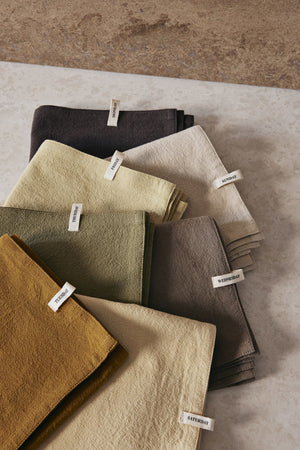 Ferm Living Set de 7 torchons Day Calm