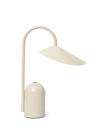 Tischlampe in beige von Ferm Living
