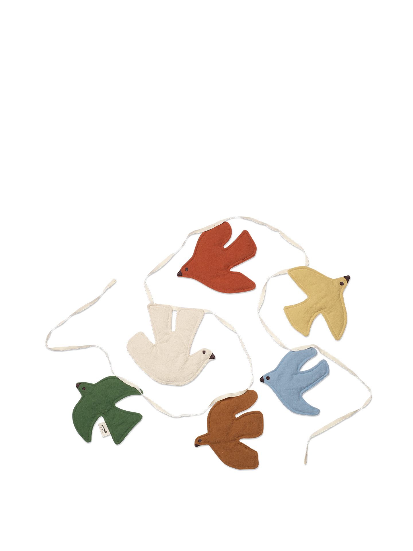 Ferm Living Girlande - Swift Bird Multi