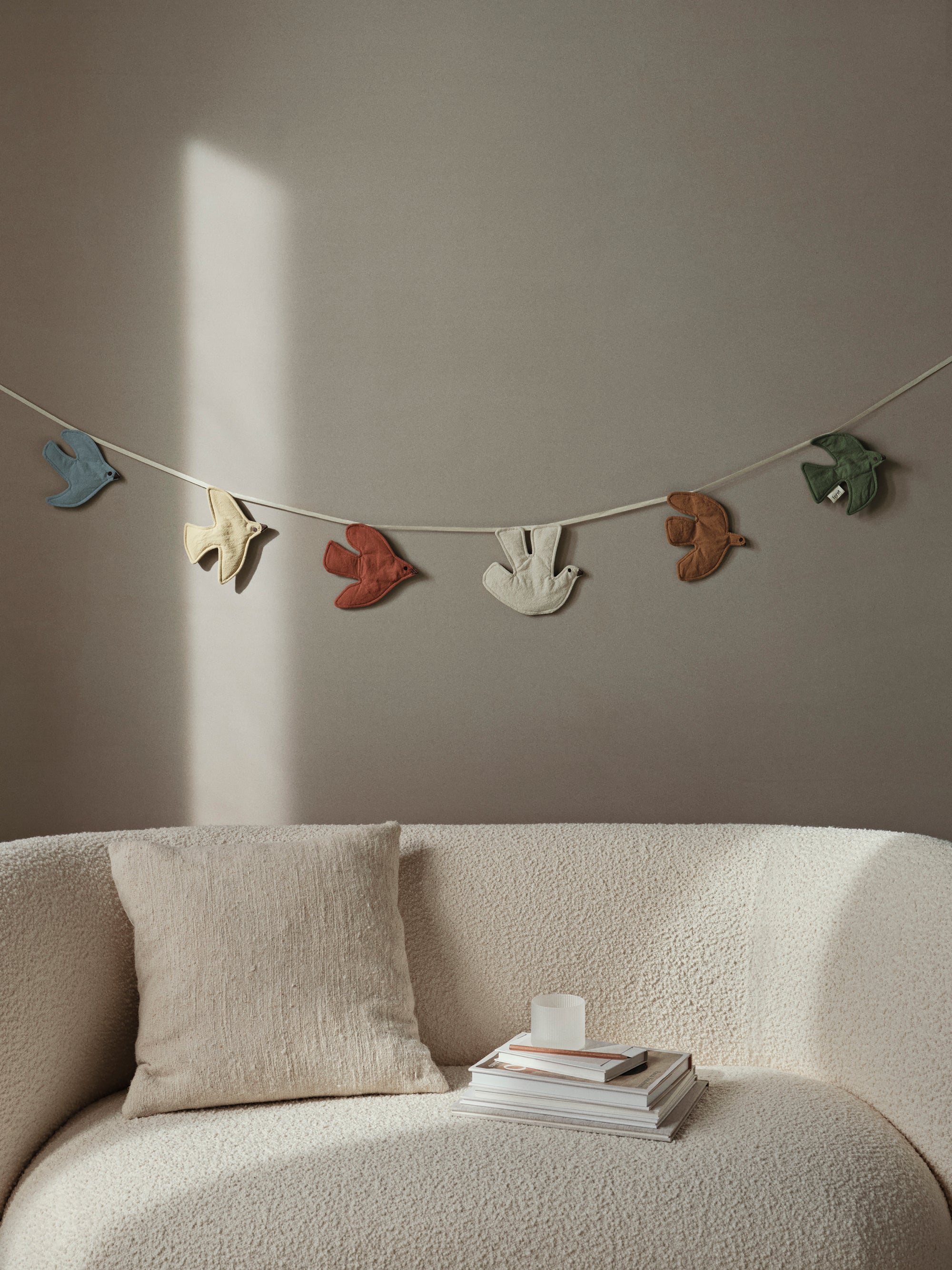 Ferm Living Girlande - Swift Bird Multi