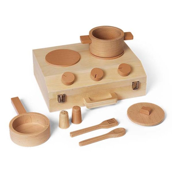 Ferm Living Toro Kinder Kofferküche Natur