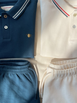 Konges Sløjd Polo Shirt „Florian" | Antique White
