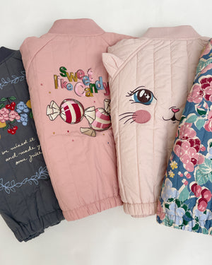 Konges Sløjd Thermo Bomberjacke "Juno Kitty" | Cameo Rose