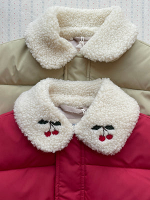 Konges Sløjd Winterjacke – ALPI Collar Jacket GRS | Cardinal