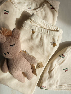 Konges Sløjd Babyrassel Mini Unicorn | Rose Fawn