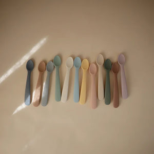 Mushie Silikonlöffel (2er-Set) | Ivory