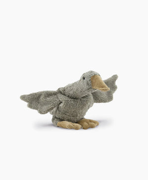 Senger Kuscheltier/Wärmekissen Gans klein | Grau