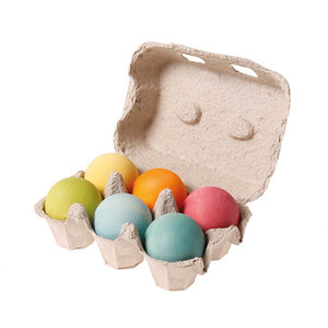 Grimm's Pastel Wooden Beads