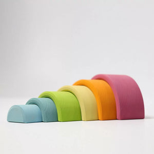GRIMM'S Arc-en-ciel Pastel 6 pièces
