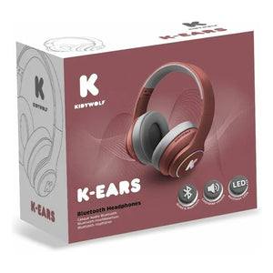 Kidywolf Casque Bluetooth | Rouge