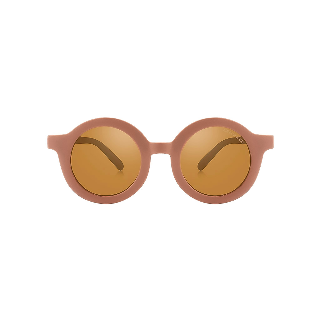 Grech & Co Sonnenbrille Kids 1-8 Jahre "Original Round Heather Rose"